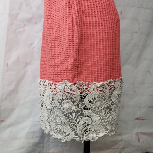 asos sleeveless peach dress 10 - Picture 4 of 6